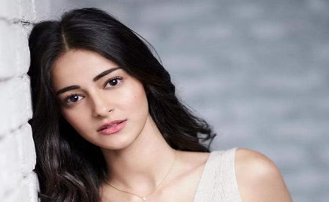 Ananya Panday Shines In A Glittering Half Saree